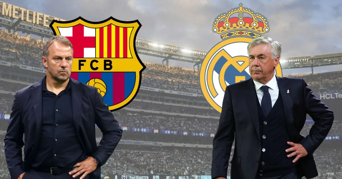 real madrid vs fc barcelona lineups