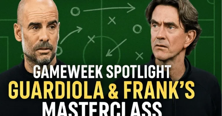 Man City Tottenham tactical analysis