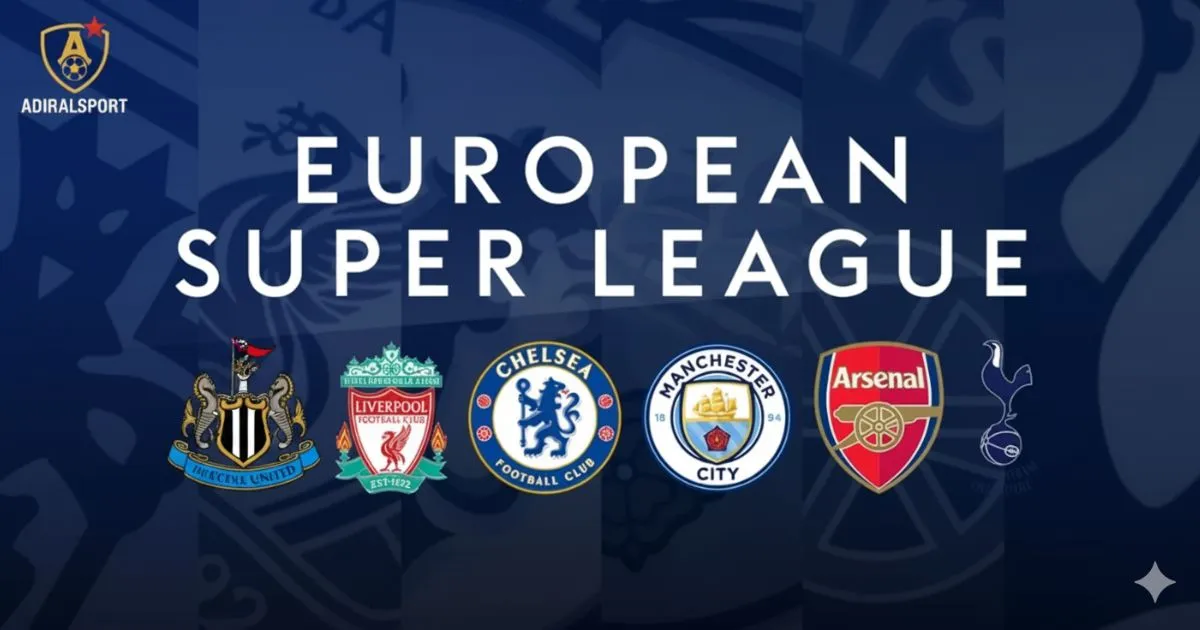 Six English Clubs Europe