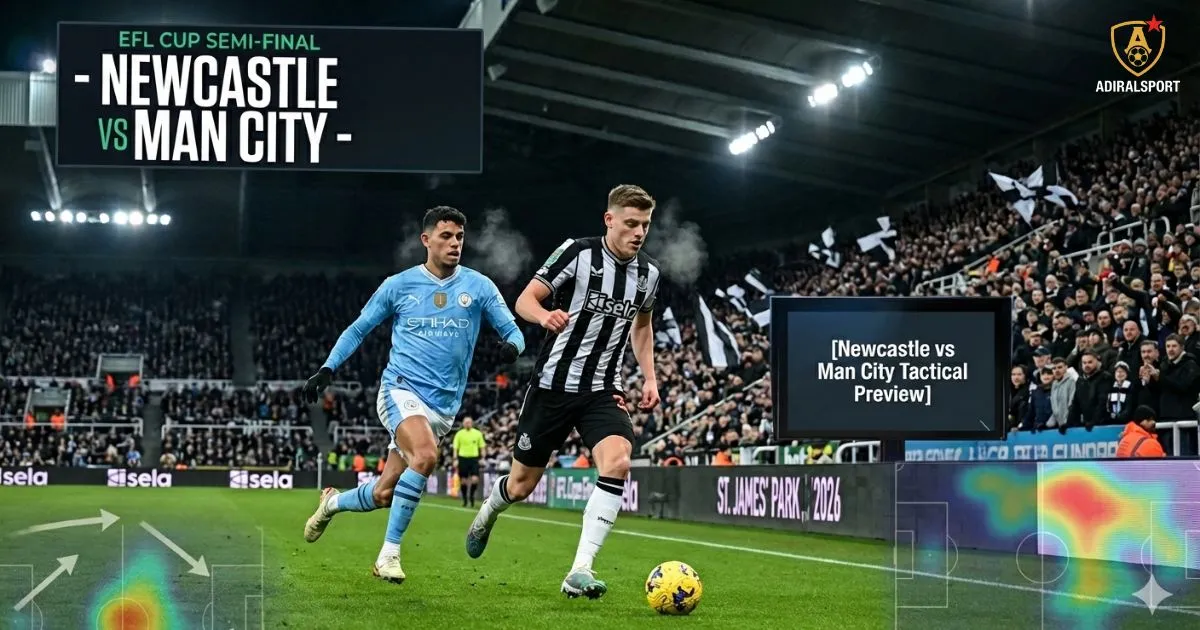Newcastle vs Man City Tactical Preview