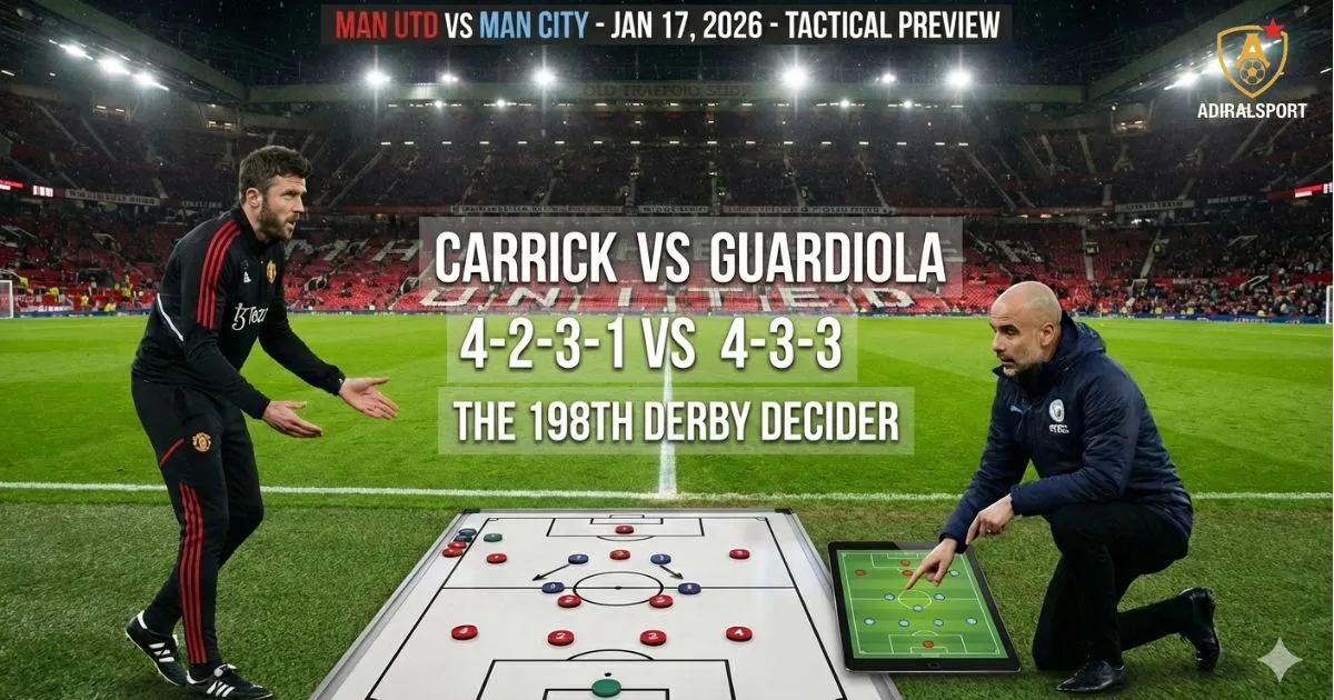 Man United vs Man City Tactical Preview