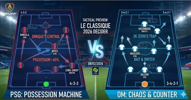 PSG vs Marseille Tactical Preview
