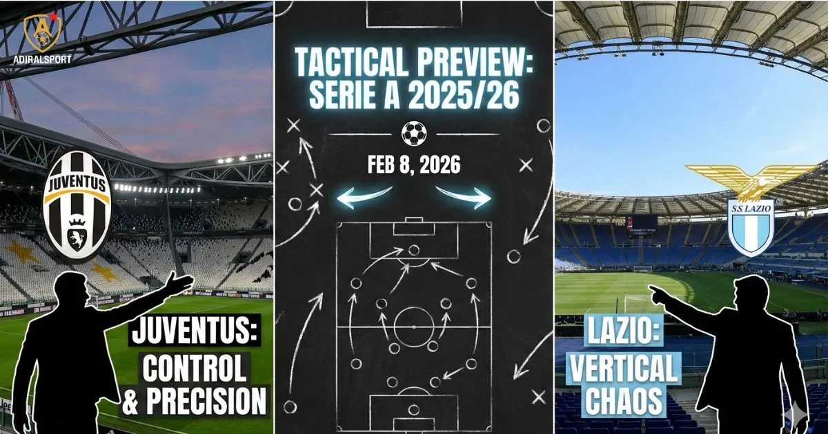Juventus vs Lazio Tactical Preview