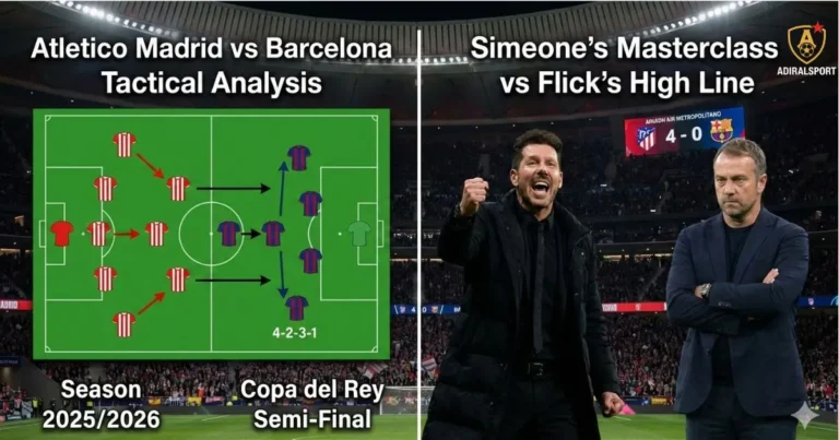 Atletico Madrid vs Barcelona Tactical Analysis